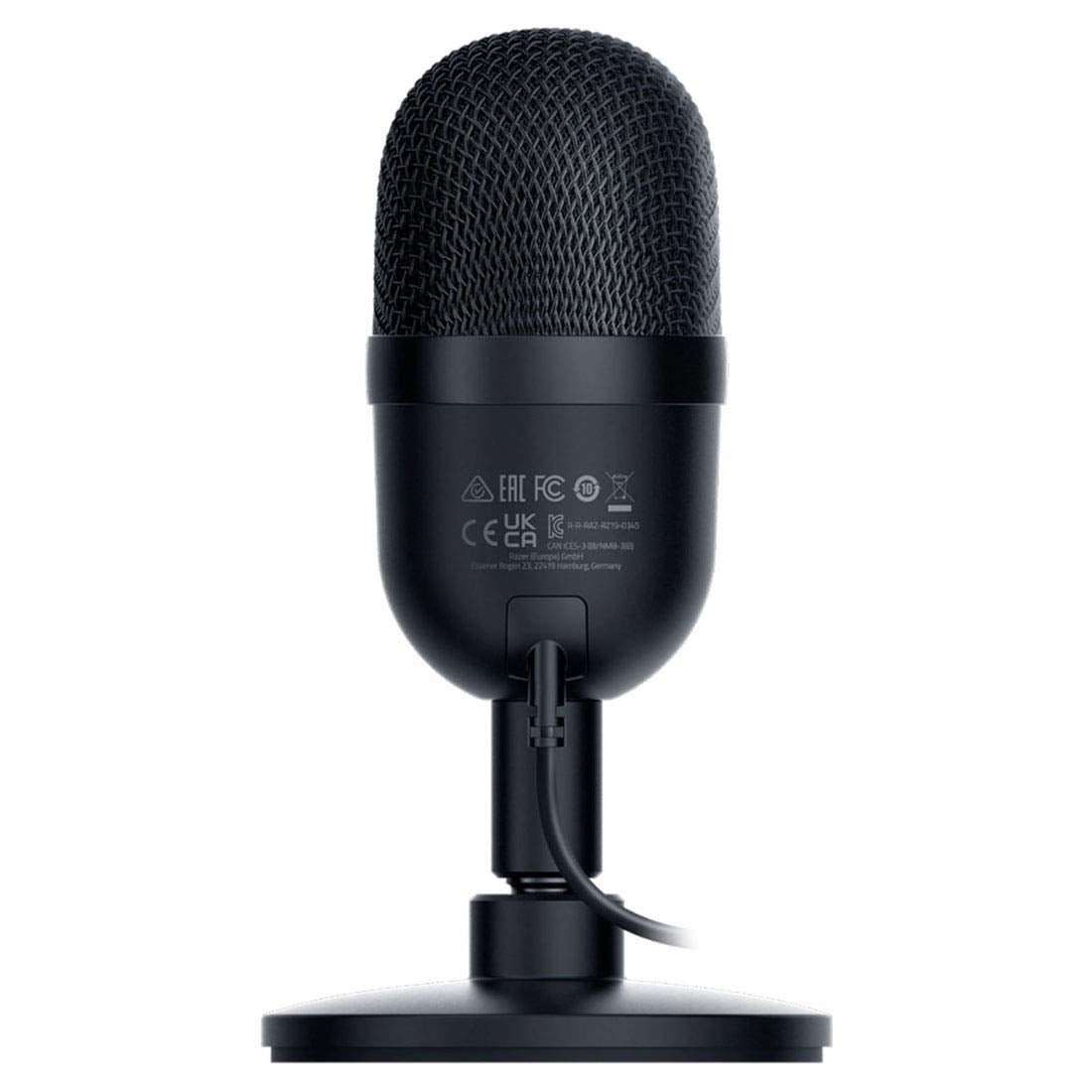 Razer Seiren Mini Usb Condenser Microphone: For Streaming And Gaming On Pc - Professional Recording Quality - Precise Supercardi