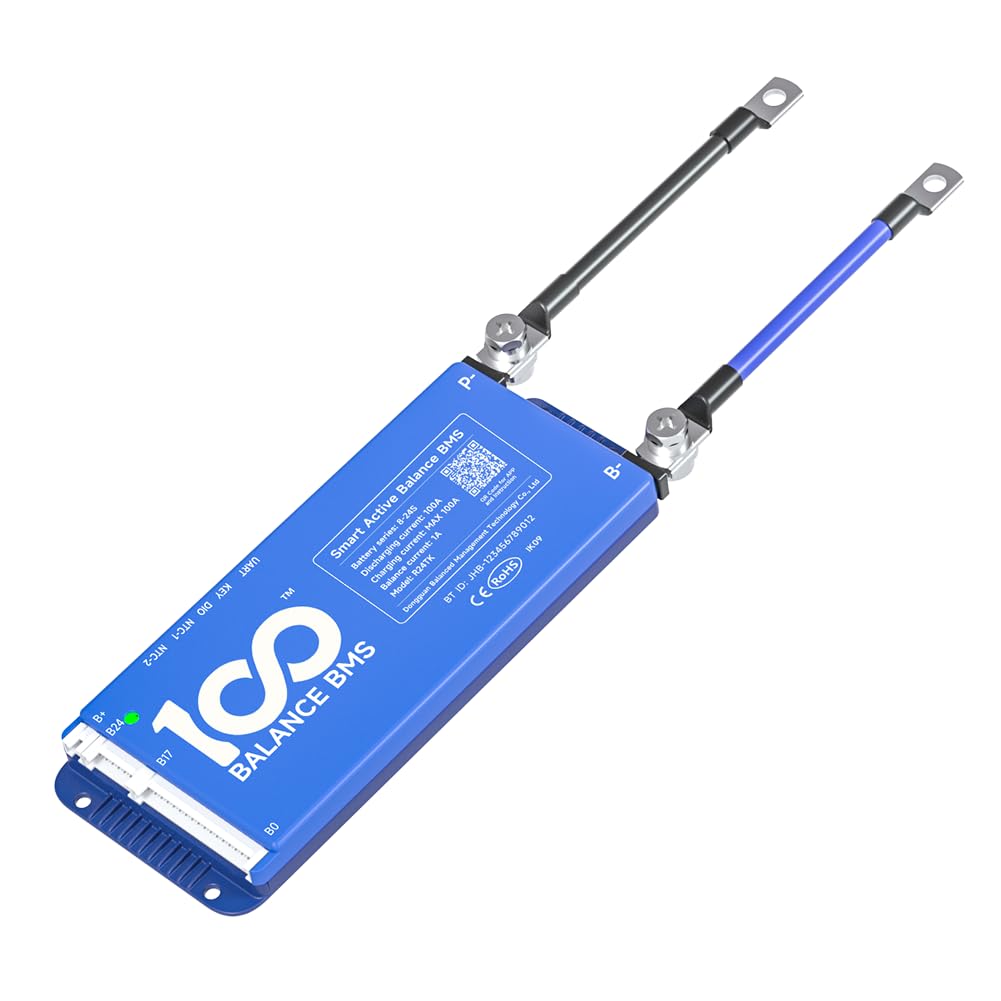 100Balance Bms 150A Active Balance 1A 4S 8S Build In Bluetooth Cell Balancing Smart Pcb Battery Protection Board For Li Ion/Lifp