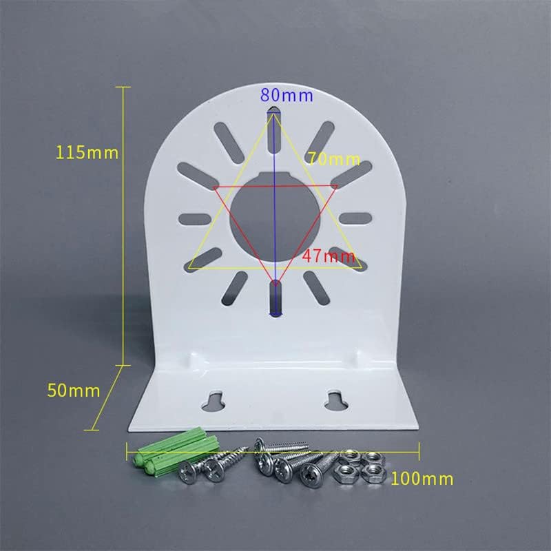 Owlcat L Shape Dome Cctv Security Camera Mount Bracket Metal Right Angle Wall Ceiling Mount Bracket For 2.5Inch Video Surveillan