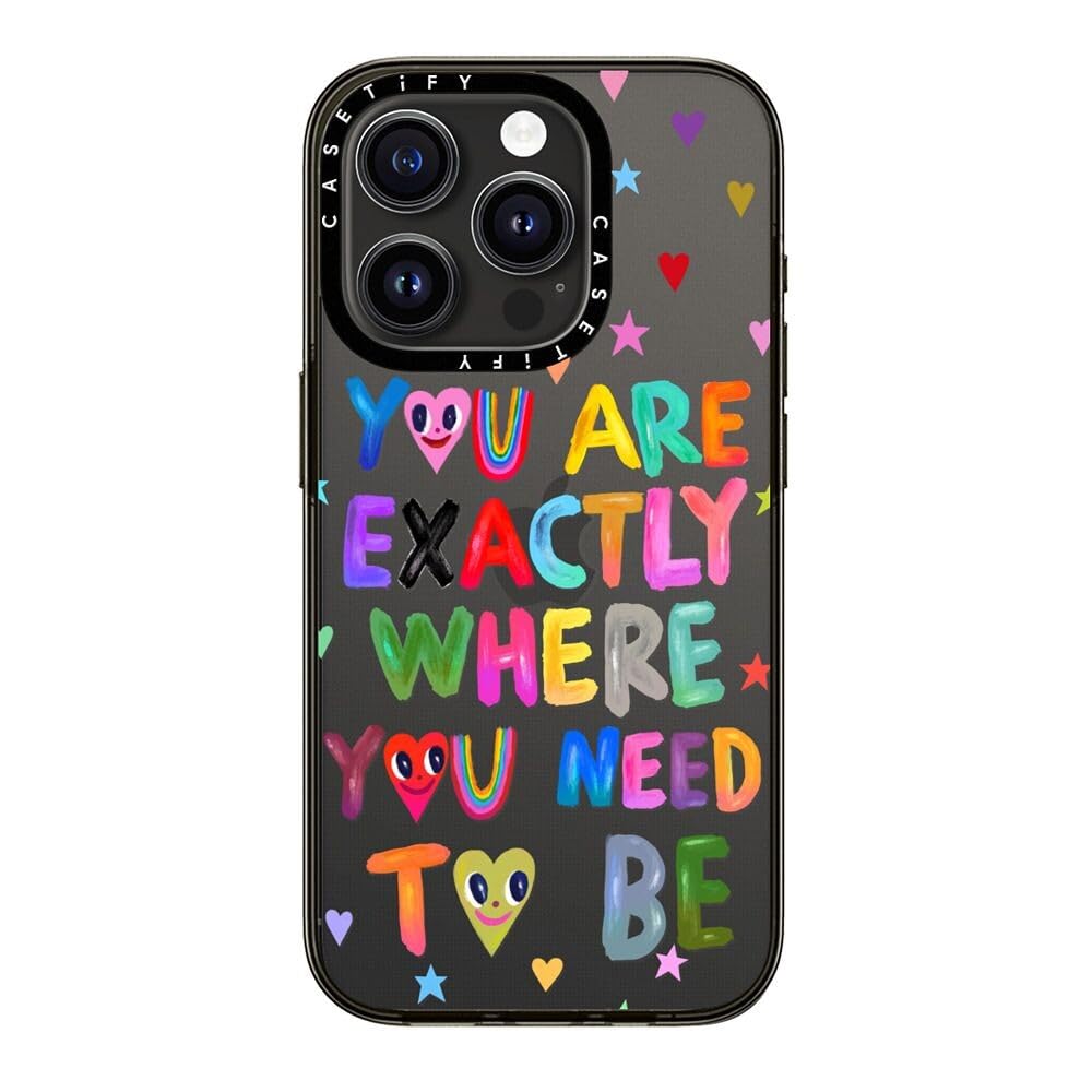 Casetify Compact Case For Iphone 15 Pro [2X Military Grade Drop Tested / 4Ft Drop Protection]   You Are Exactly Where You Need T