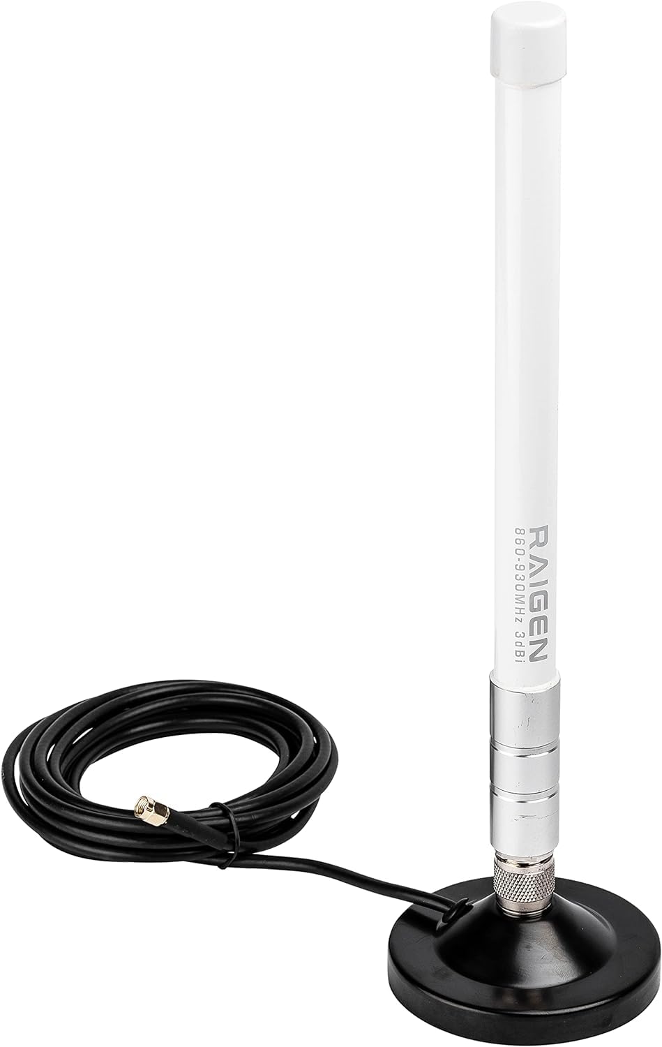 Lora Fiberglass Antenna & Magnetic Base, Sma Male Connector 6.5Ft Raigen 200 Cable For 915Mhz Helium Hotspot Miner For Mntd, Neb