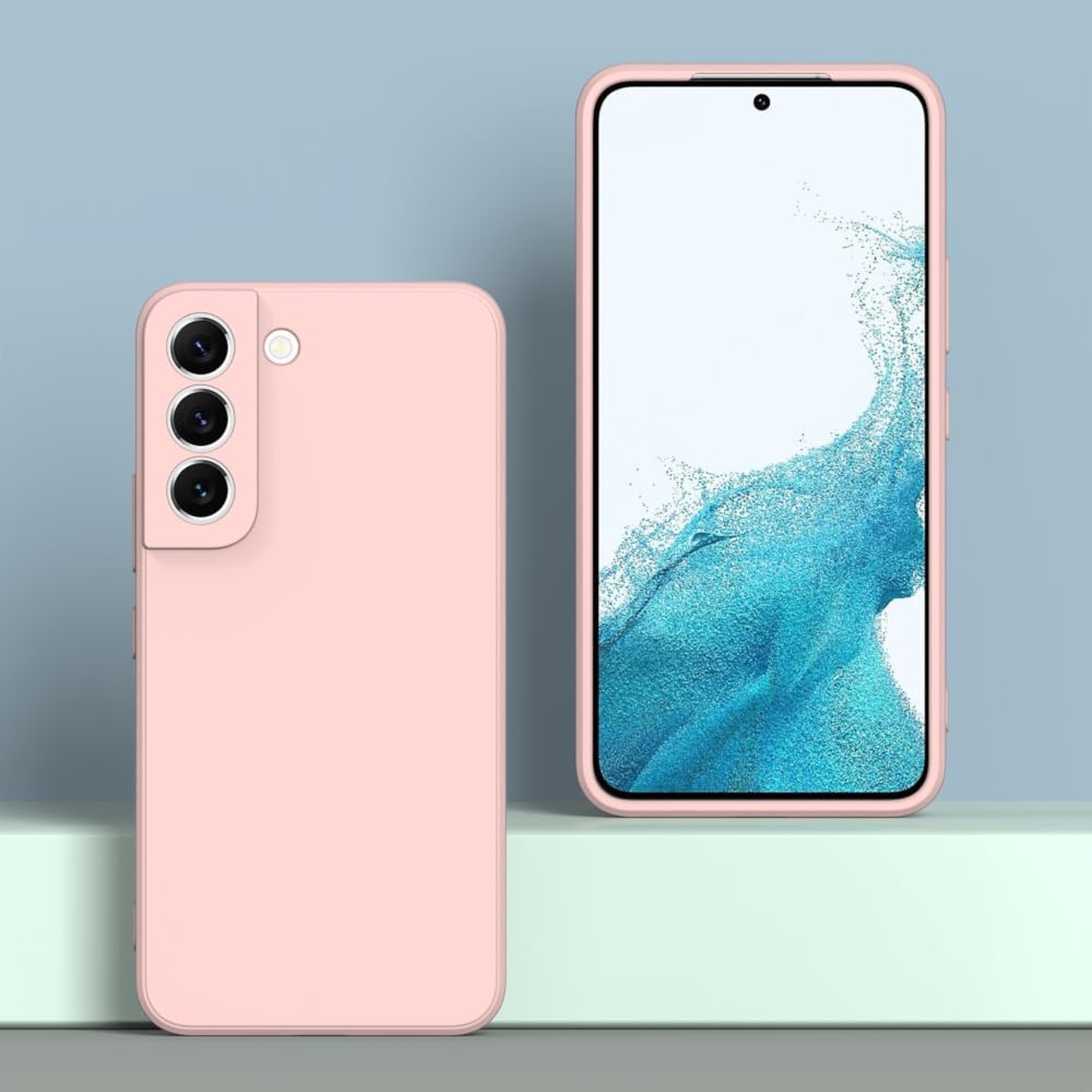 Wogroo For Samsung Galaxy S21 Case Pink, Scratch Resistant With Soft Touch, Slim Thin Phone Cover For Samsung Galaxy S21