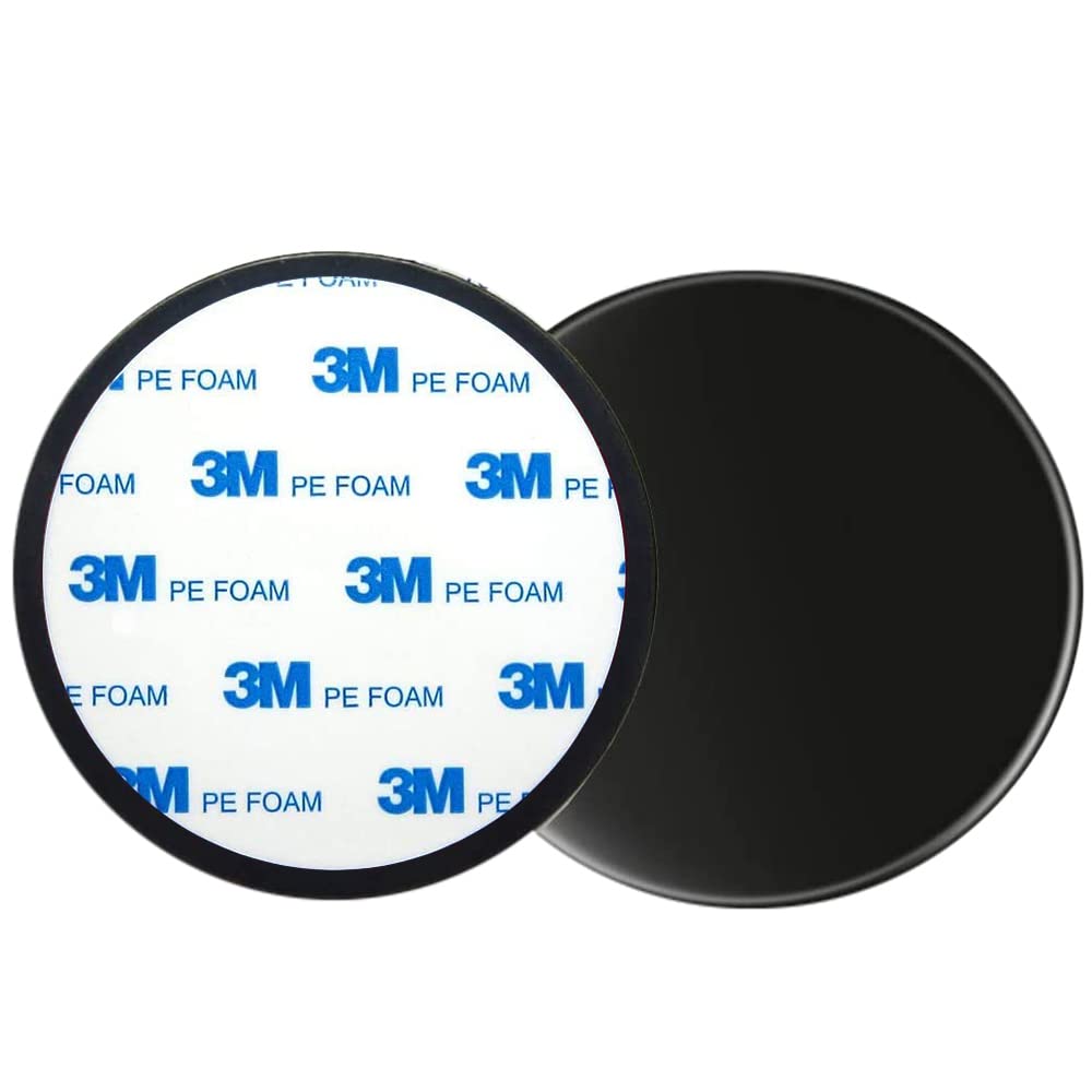 Ramtech 90Mm Dashboard 3M Adhesive Pad Mounting Disk For Gps Suction Cup Mount, Compatible With Rand Mcnally Overdryve 7 7C Conn