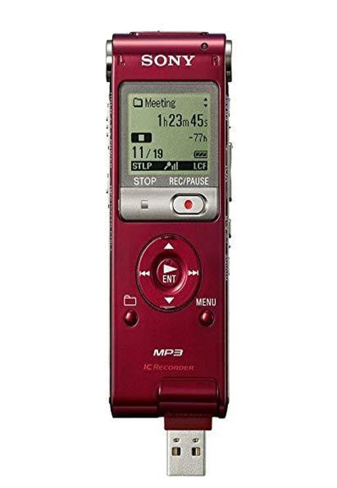 Sony Icd Ux300 4 Gb Flash Memory Digital Voice Recorder (Black)