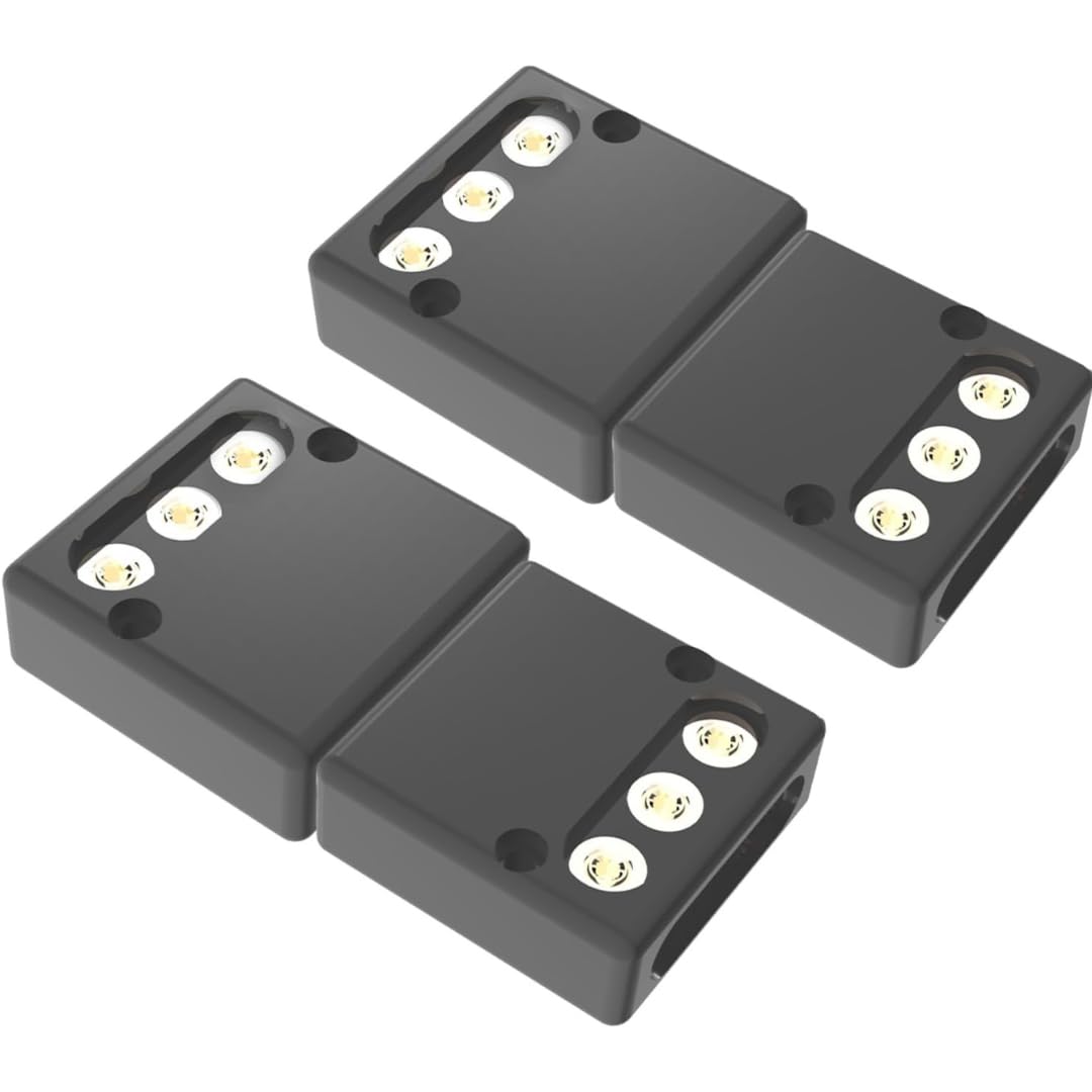 Quick-Release Power Connector for Car Amps & Powered Subwoofers - Compatible with 4 AWG & 8 AWG Cables - Fast Plug Disconnect fo