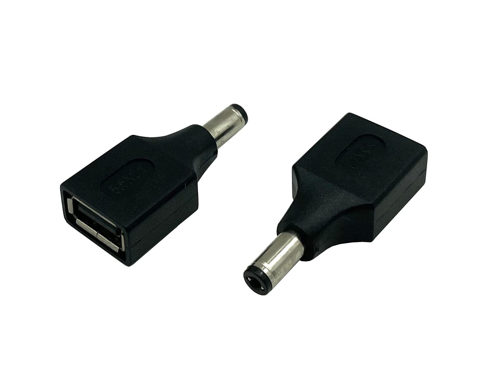 Dafensoy Usb To Dc Power Adapter, Usb 2.0 A Female To Dc 5.5 X 2.1Mm Male Power Adapter 2 Pack Suitable For Charging Electronic Devices With Dc Or Usb Ports (Usb F/5.5 X 2.1)