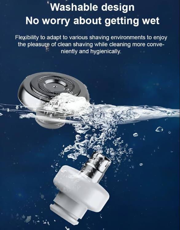 Mini Portable Electric Shaver   Pocket Size Washable Electric Razor For Men Women   2 In 1 Electric Shaver Nose Hair Trimmer For