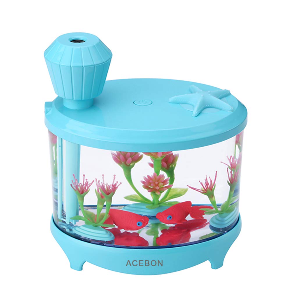 Acebon Portable Mini Humidifier, 460Ml Cool Mist Small Humidifier, Usb Quiet Operation Desktop Humidifiers For Baby Bedroom Trav