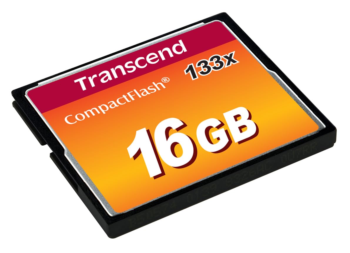 Transcend 16Gb Compactflash Memory Card 133X (Ts16Gcf133)