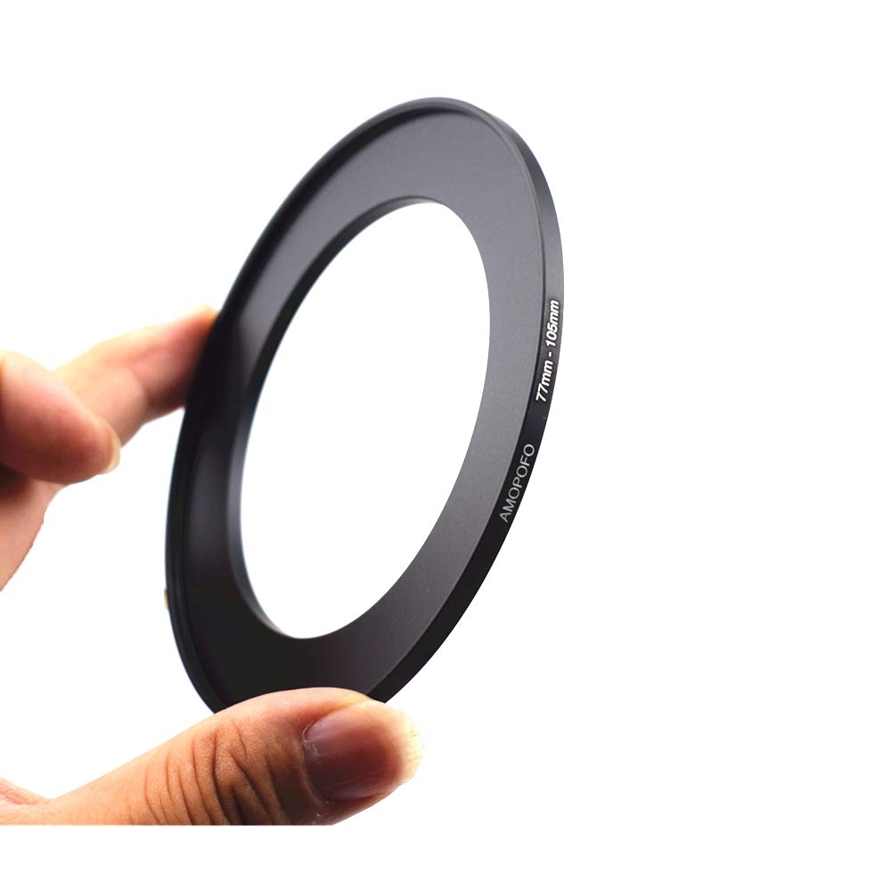 77Mm To 105Mm Step Up Ring Filter Adapter/77Mm To 105Mm Camera Filter Ring For 105Mm Uv,Nd,Cpl,Metal Step Up Ring