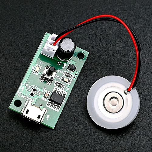 Acxico 2Pcs 5V Mini Usb Humidifier Air Purifier Circuit Board Driver Atomization Plate