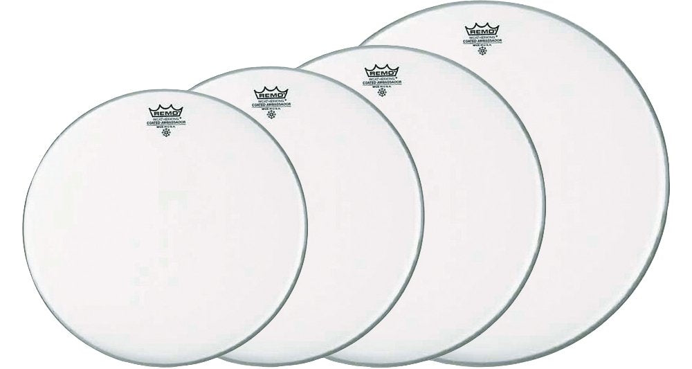 Remo Coated Ambassador Standard Pro Pack With Free 14 In. Coated Ambassador Snare Drum Head