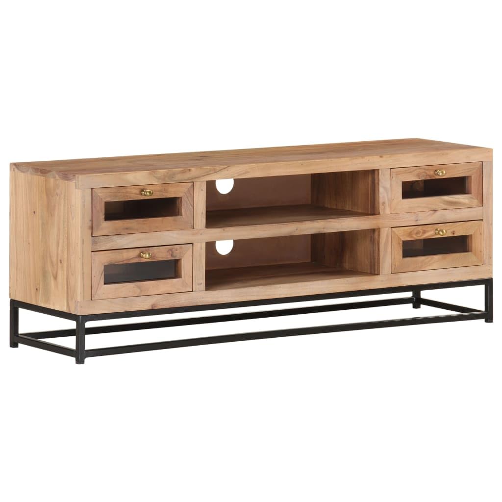 Vidaxl Tv Stand, Tv Unit For Living Room, Sideboard With Shelves, Tv Console Media Cabinet Entertainment Center, Industrial Styl