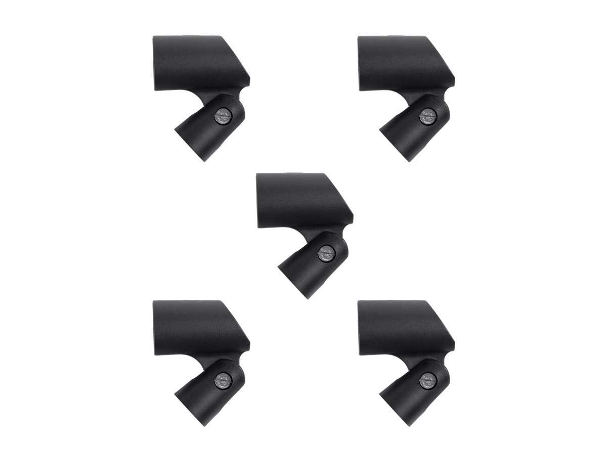 Stage Right By Monoprice Universal Mic Clip For Handheld Microphones 5-Pack