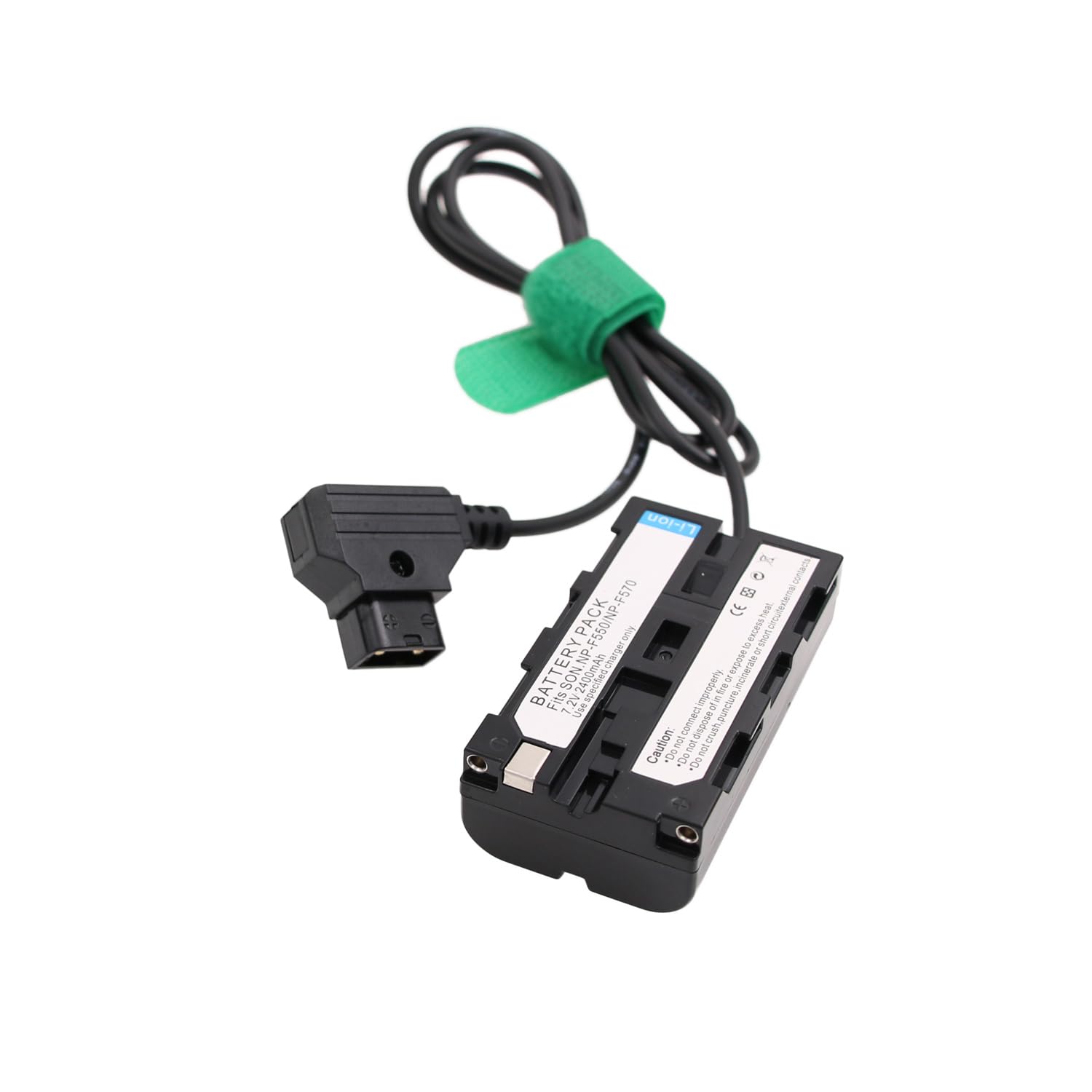 Hangton Camera Monitor D Tap Np F970 F570 F550 Dummy Battery Power Adapter For Atomos Shogun Inferno Ninja, Bmpcc 6K Pro, Zoom F6