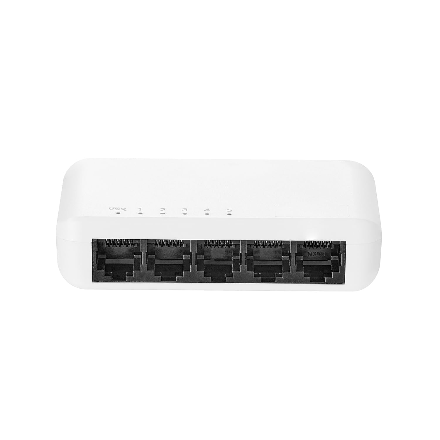 Yulinca 5 Port Gigabit Ethernet Switch, 4 X 100/1000Mbps Ports And 1 Gigabit Uplink, Unmanaged Mini Plastic Gigabit Ethernet Spl