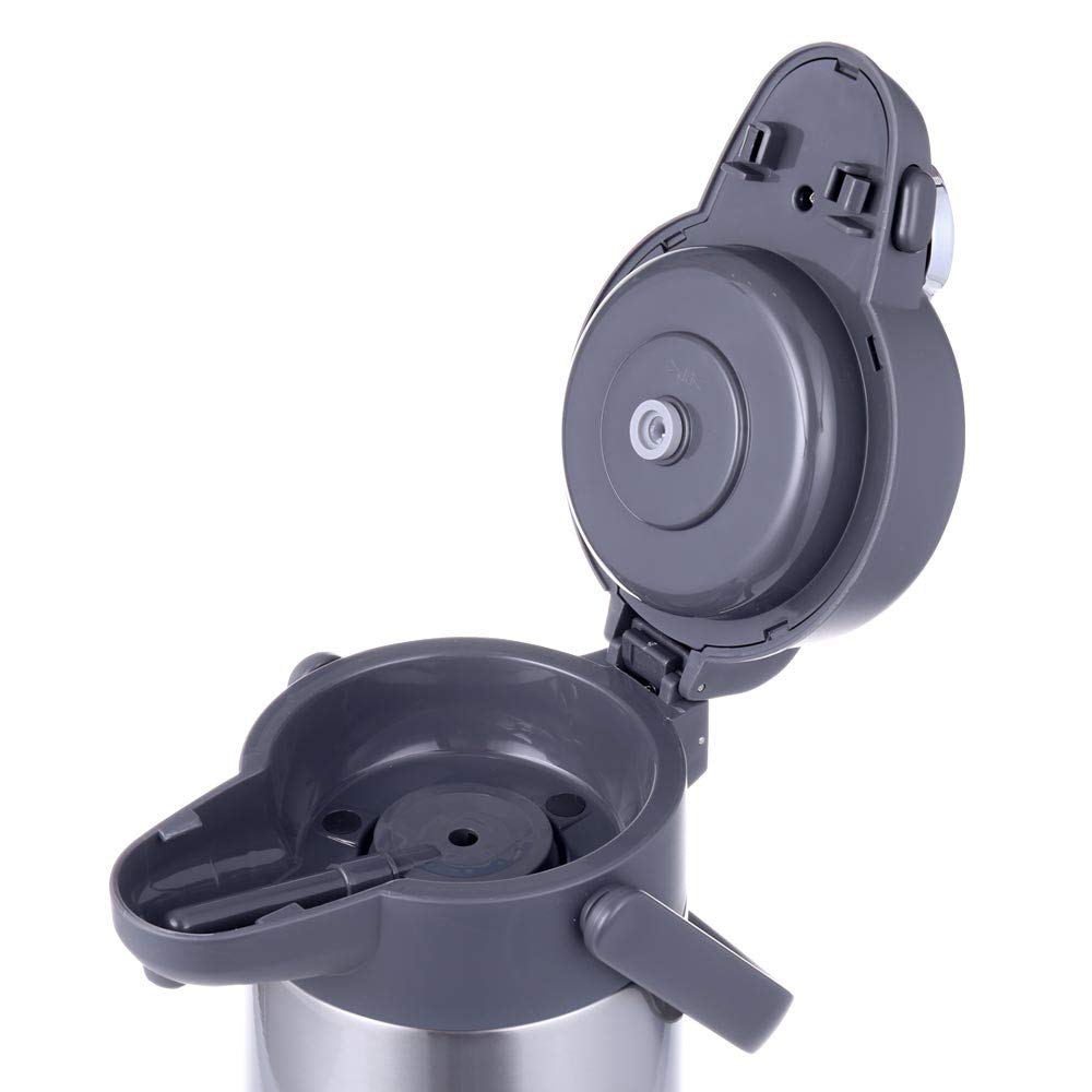 Gint 101 Oz Airpot Coffee Dispenser With Pump, Insulated Coffee Carafe For Hot Liquids, Stainless Steel Vacuum Insulated Pump Di