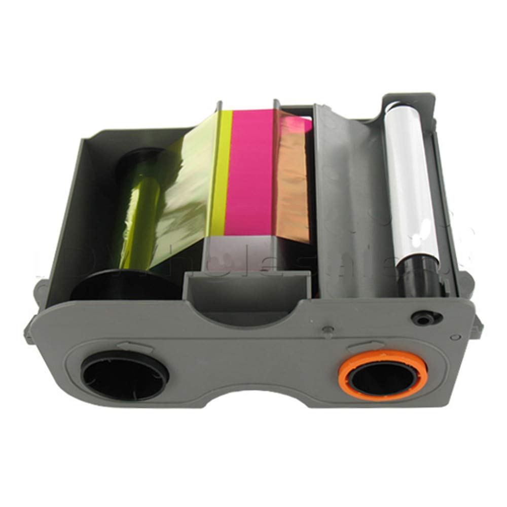 Genuine Fargo 45100 Ymcko Color Ribbon For Dtc4250 And 4000 Printers, 250 Images