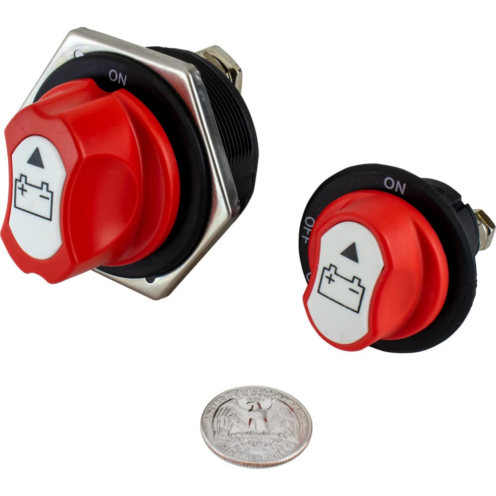 Sea-Dog Mini Battery Switch Key W/Removable Knob - 32V &Amp; 300A,WBAUVB0BTPYRJVK