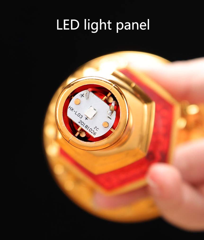 Omeet Led Retro Chinese Candle Lamp Vintage Style Retro Nostalgic Ancient Chinese Style Buddhist Supplies   1 Pair