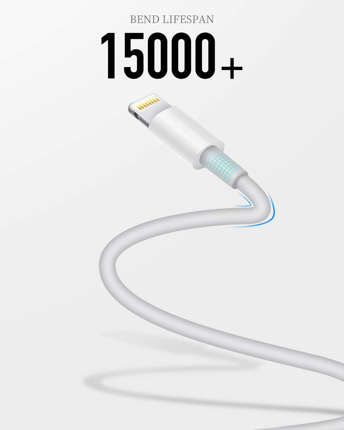 Apple Iphone Charger Cable, 2 Pack Original Usb To Lightning Cable Apple Mfi Certified 6 Ft, Fast Iphone Charging Cord For Iphon