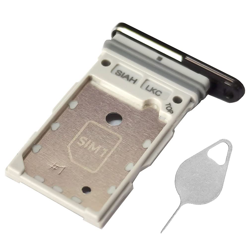 Galaxy S23 Ultra Sim Card Tray Dual Replacement S23 Ultra Sim Card Slot Holder For Samsung Galaxy S23 Ultra 5G 6.8'' S918U1 S918