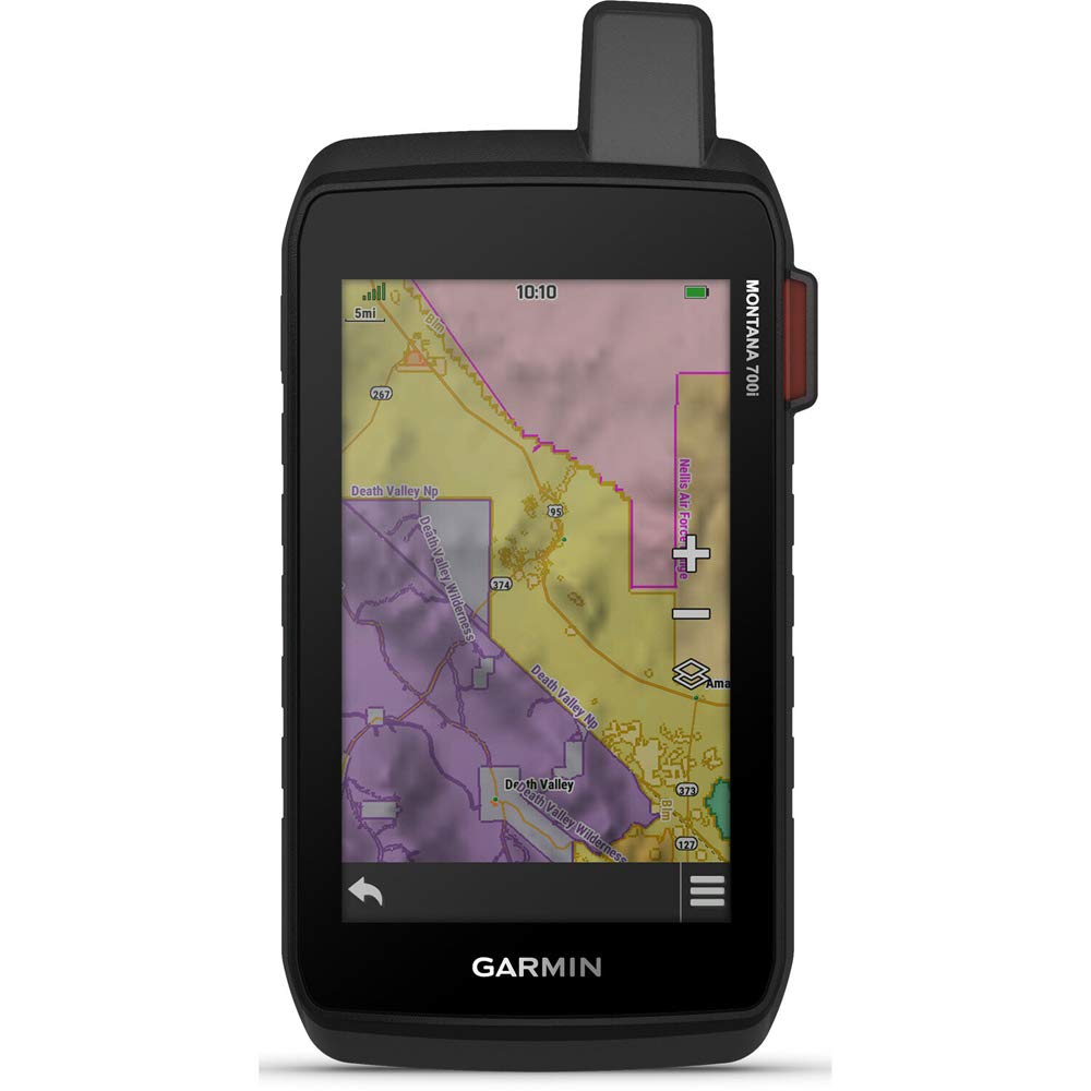 Garmin Montana 700i, Rugged GPS Handheld with Built-in inReach Satellite Technology, Glove-Friendly 5 Color Touchscreen