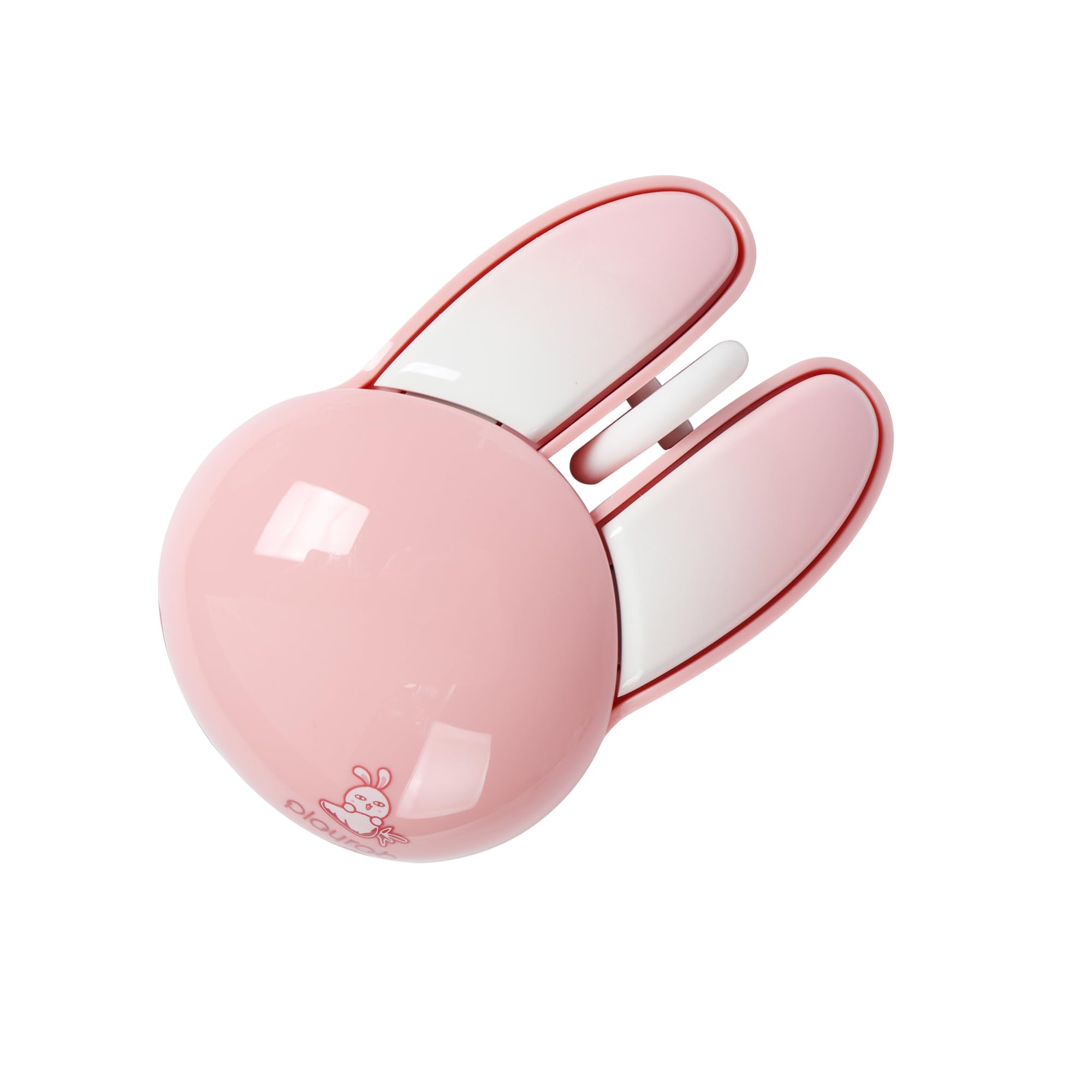 Wireless Mouse Cute Pink Mouse Kawaii Bunny Shape Rabbit Design Portable Silent Lightweight Quiet Cordless USB Optical Cordless 