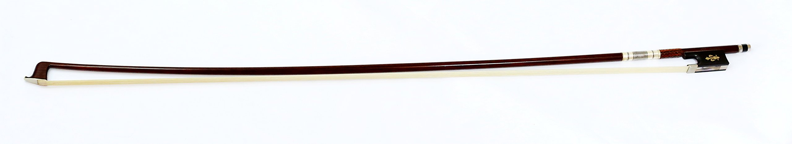 Vio Music 4/4 Top Pernambuco Violin Bow Flower Inlaid-Full Size