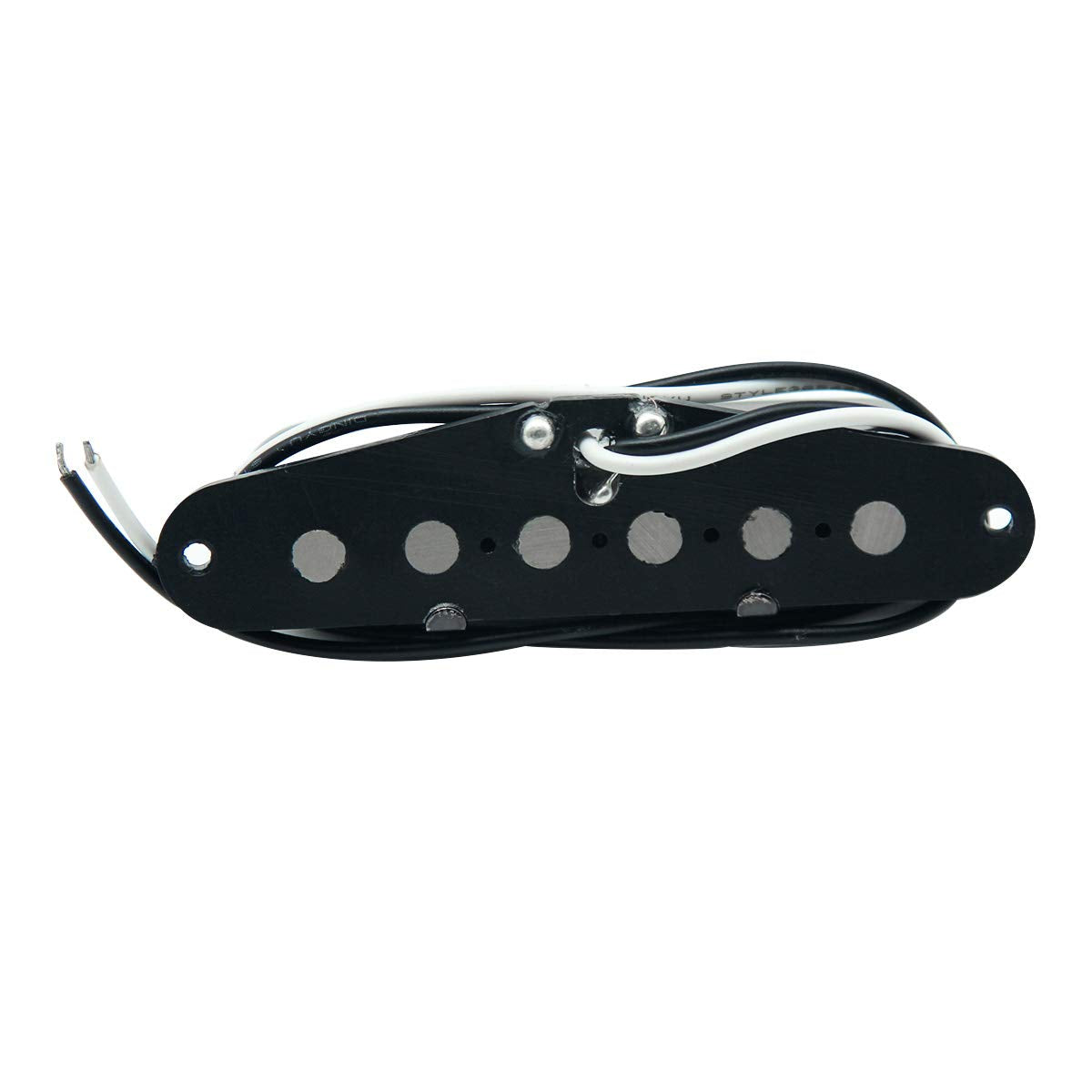 Fleor Alnico 5 Guitar Pickups Tl Bridge Pickup W/Neck Pickup (Black) For Tl Style Guitar Pickups Part