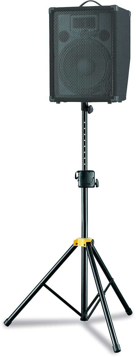 Hercules Ss410B Autolock Speaker Stand With Ez Adaptor,Black