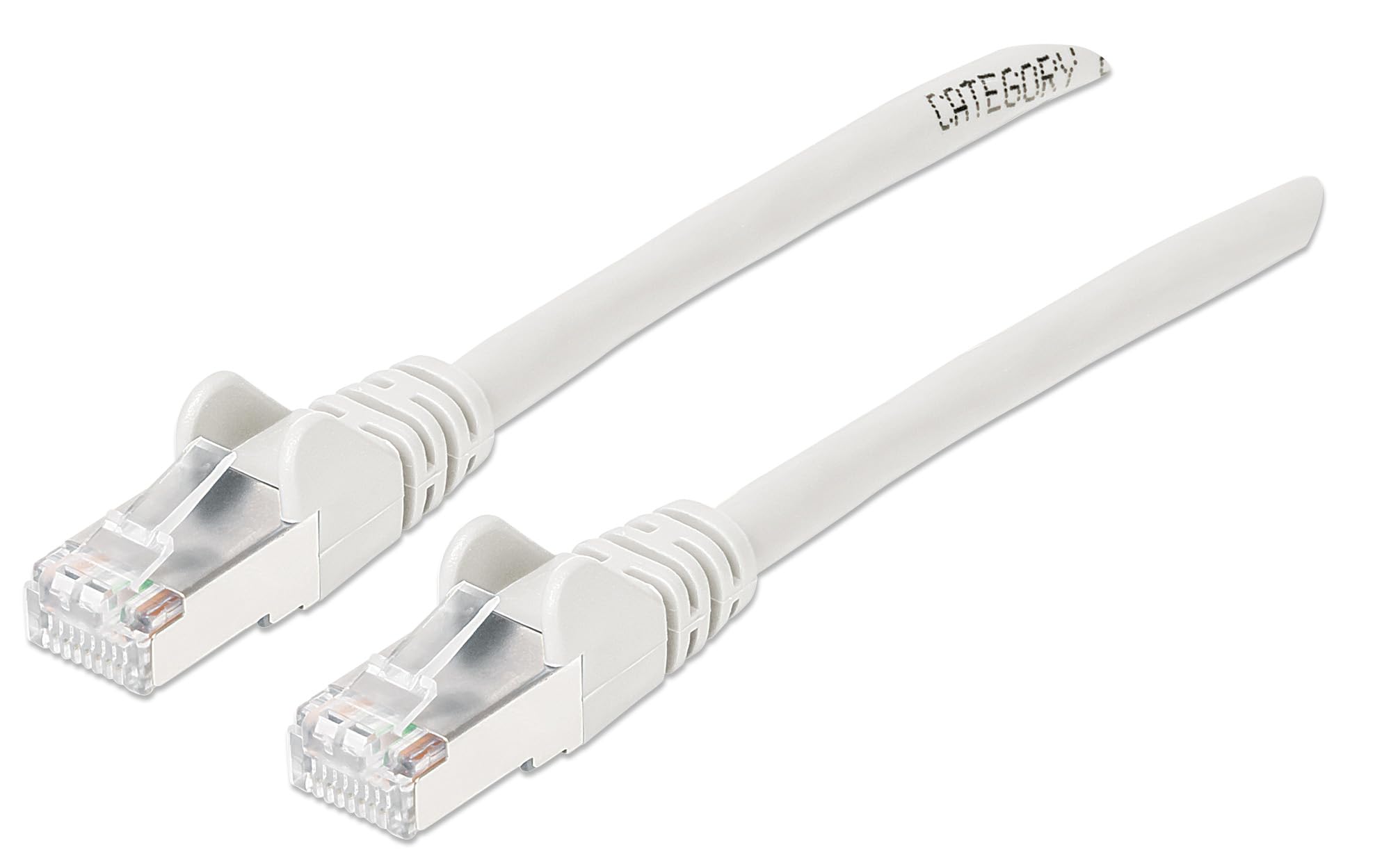 Cat6A S/Ftp Network Patch Cable, 7 Ft., White