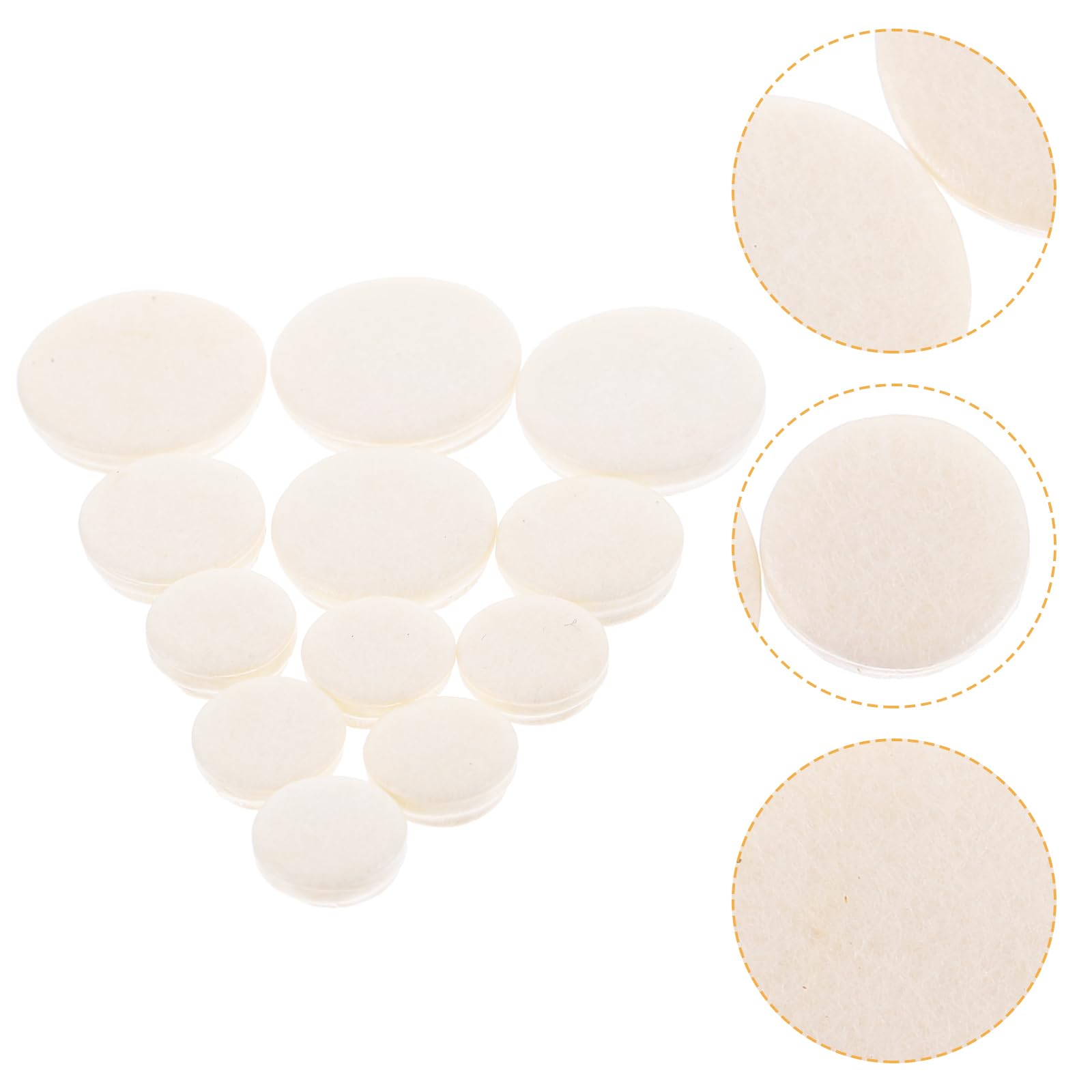 Saxophone Pads Clarinet Pads Replacement Kit Clarinet Pads, 17Pcs Clarinet Pads Bb Clarinet Woodwind Instrument Pads Clarinet Th