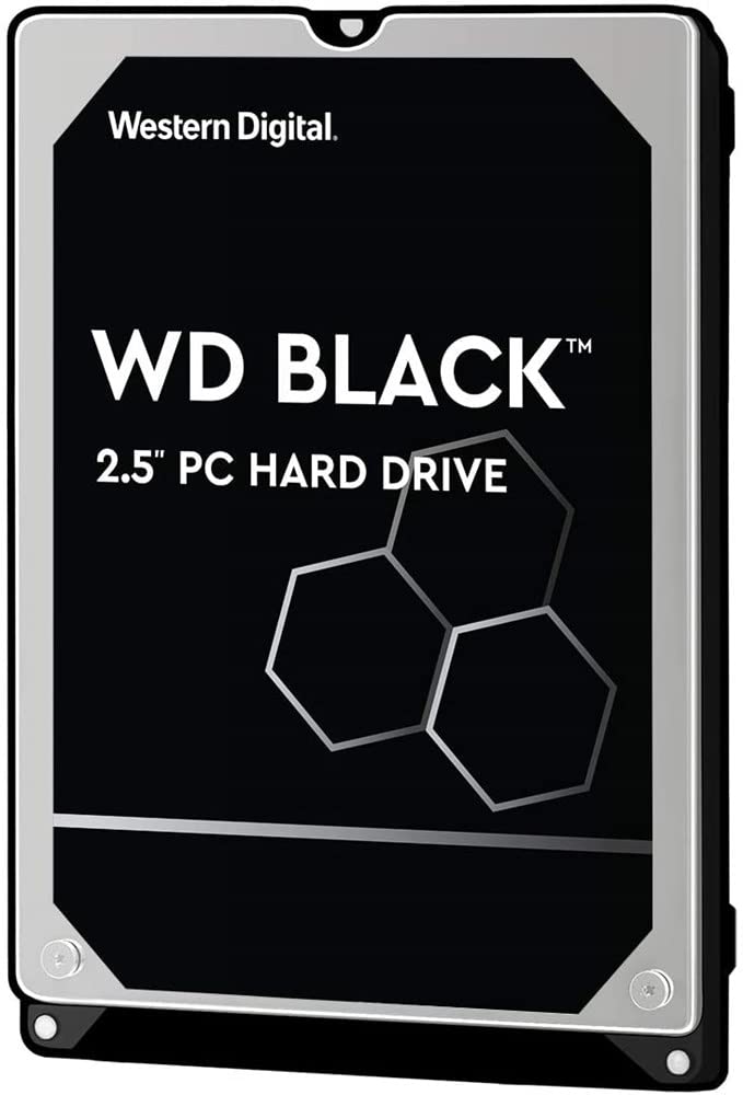Western Digital 1TB WD Black Performance Mobile Hard Drive - 7200 RPM Class, SATA 6 Gb/s, 64 MB Cache, 2.5 - WD10SPSX, Mechanica