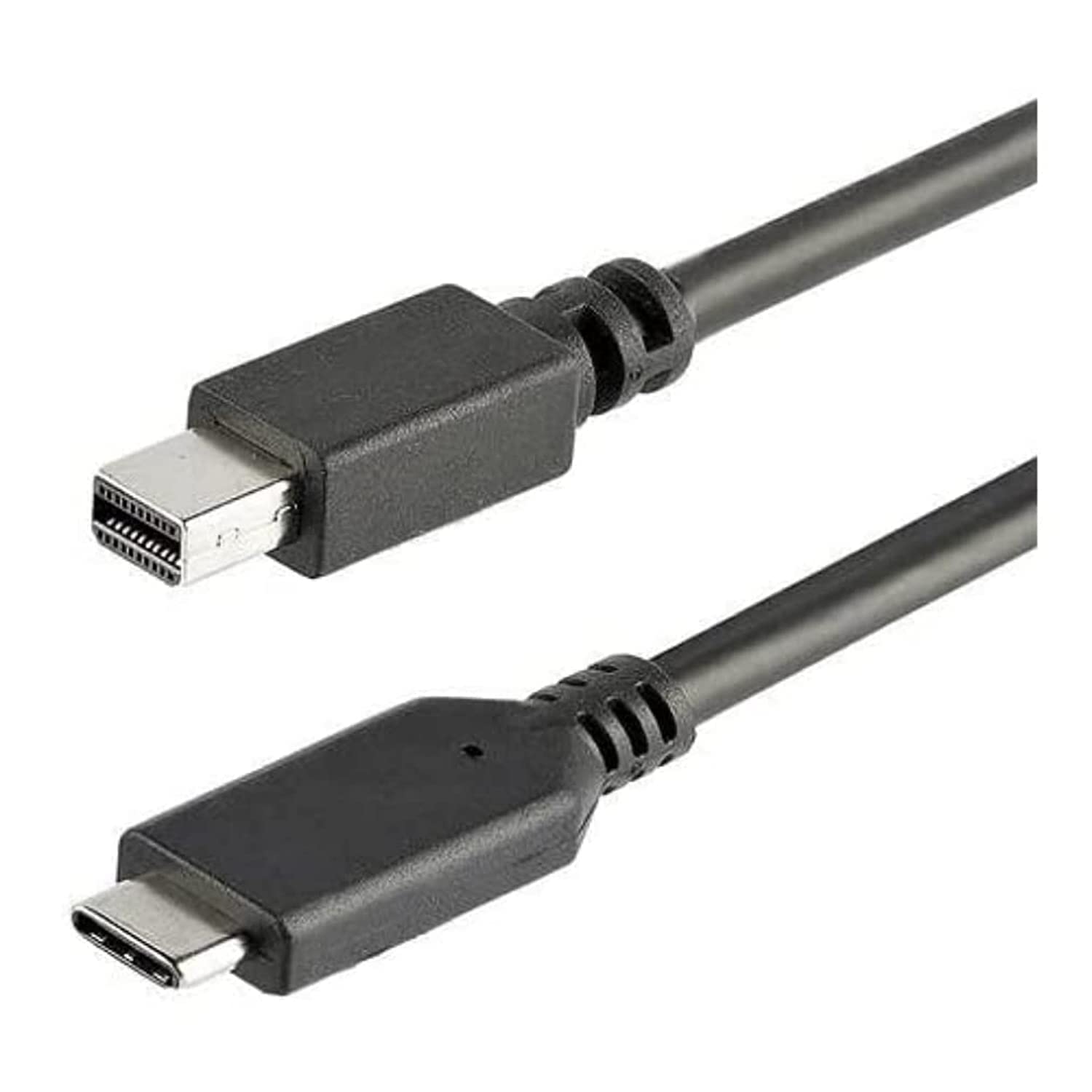 Startech.Com 1M / 3.3Ft Usb C To Mini Displayport Cable   4K 60Hz   Black   Usb 3.1 Type C To Mdp Adapter (Cdp2Mdpmm1Mb)