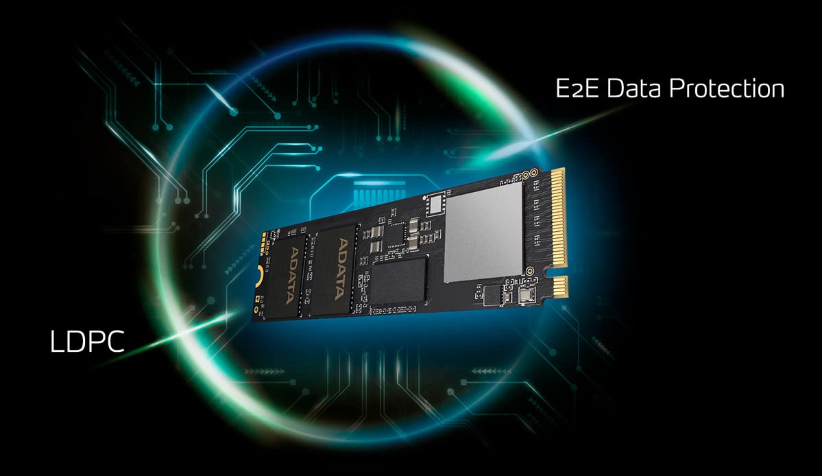 Adata Premium Ssd For Ps5 1Tb Pcie Gen4 M.2 2280 Internal Gaming Ssd Up To 7,400 Mb/S (Apsfg-1T-Csus)