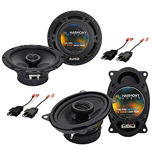 Harmony Audio Compatible with GMC Savana Full Size Van 1996-2000 OEM Speaker Upgrade Harmony Speakers Package