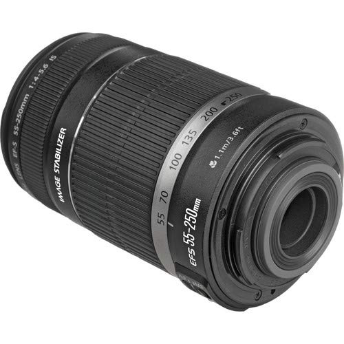 Canon Ef S 55 250Mm F/4.0 5.6 Is Ii Telephoto Zoom Lens