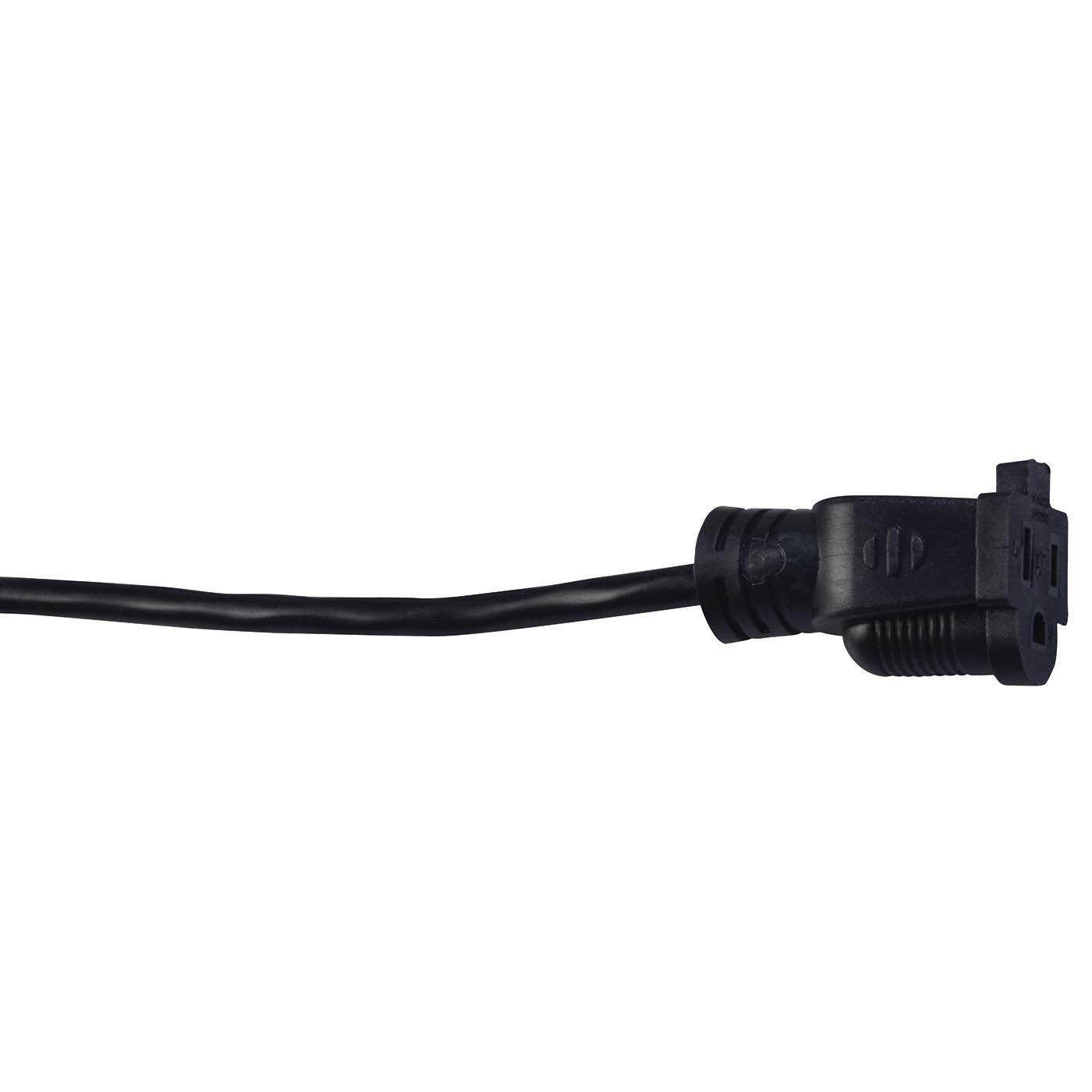 Southwire Light Duty Extension Cord, 15Ft, 16 Gauge, 3 Conductor, General Purpose Extension Cord, Sjtw, Black, 2306Sw8808