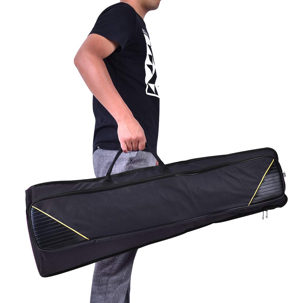 Trombone Bag, 3 Colors Portable Alto/Tenor Trombone Shoulders Bag Handbag Musical Instrument Accessories(Black)