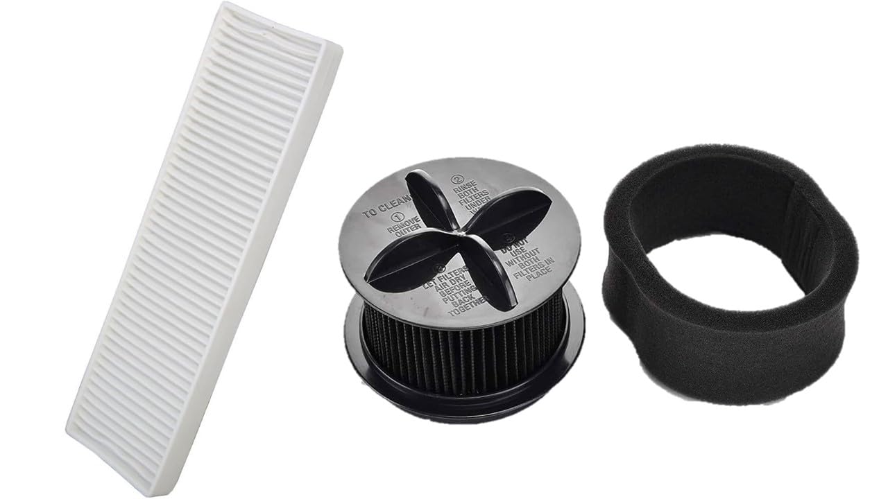 Replacement For Bissell Style 9 Hepa Filter Kit Style 32R9 Filters Compatible With Bissell Cleanview Helix Vacuum 95P1, 82H1, 82