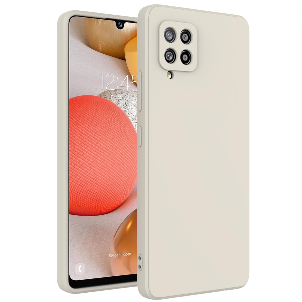 Wogroo For Samsung Galaxy A22 5G Case White, Scratch Resistant With Soft Touch, Slim Thin Phone Cover For Samsung Galaxy A22