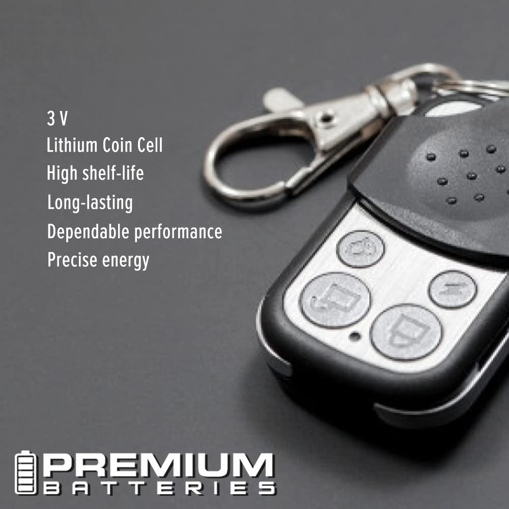 Premium Cr1612 Battery Lithium 3V Coin Cell   Japanese Engineered High Capacity Batteries (1 Pack)