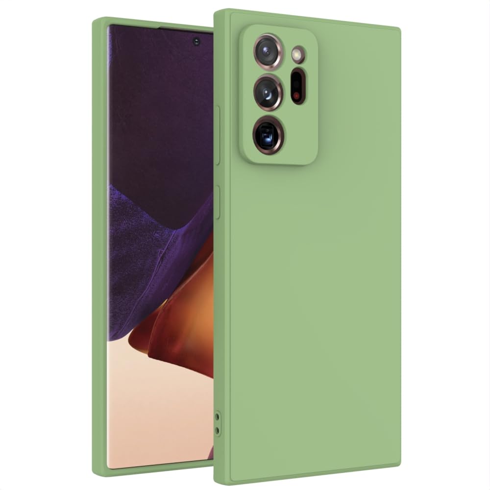 Wogroo For Samsung Galaxy Note 20 Ultra Case Green, Scratch Resistant With Soft Touch, Slim Thin Phone Cover For Samsung Galaxy