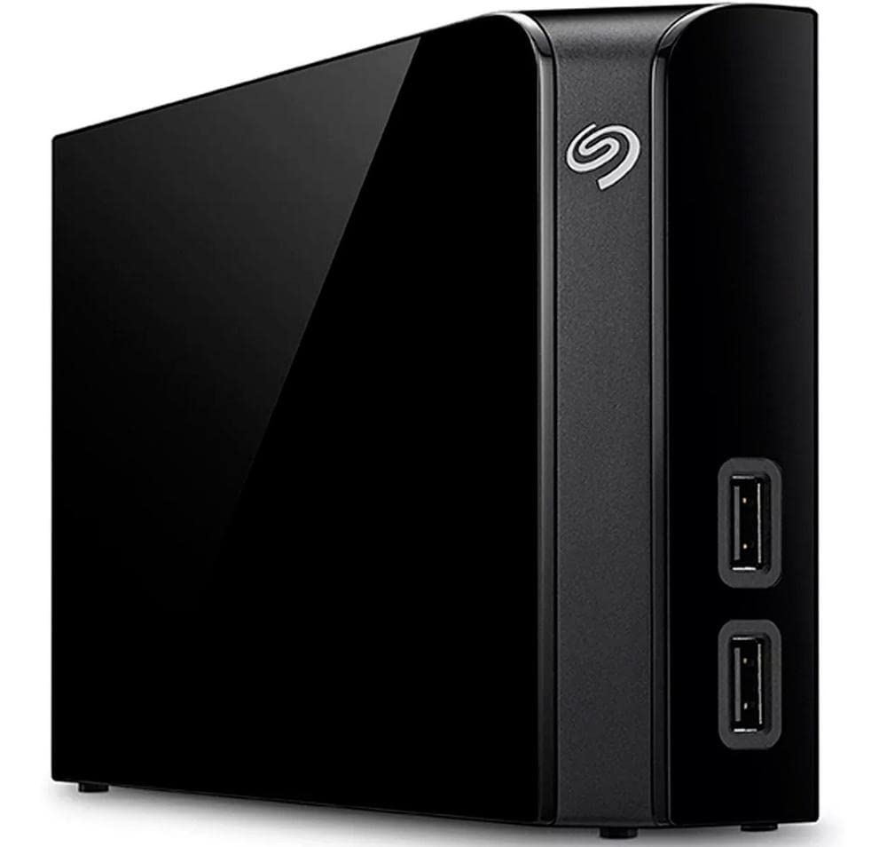 Seagate Stel6000100 Backup Plus Hub 6Tb External Hard Drive Desktop Hdd     Usb 3.0, 2 Usb Ports, For Computer Desktop Workstati