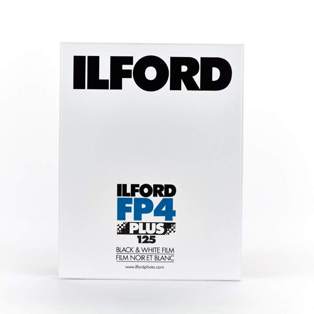 Ilford Fp4+ Black And White 4X5 Sheet Film Pack Of 25