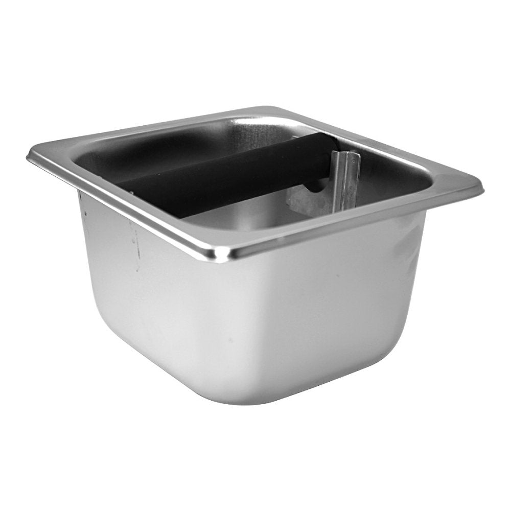 Update International Kb 164 Stainless Steel Knock Box, 4'' Deep