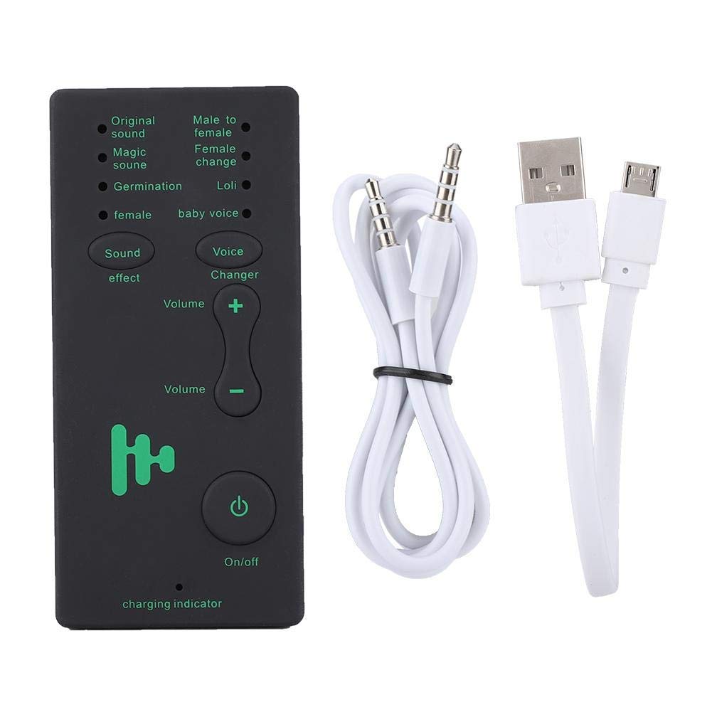Voice Changer For Xbox One Portable Microphone Sound Effect Live Broadcast Voice Disguiser For Mobile Phone Pc Laptops Xbox One