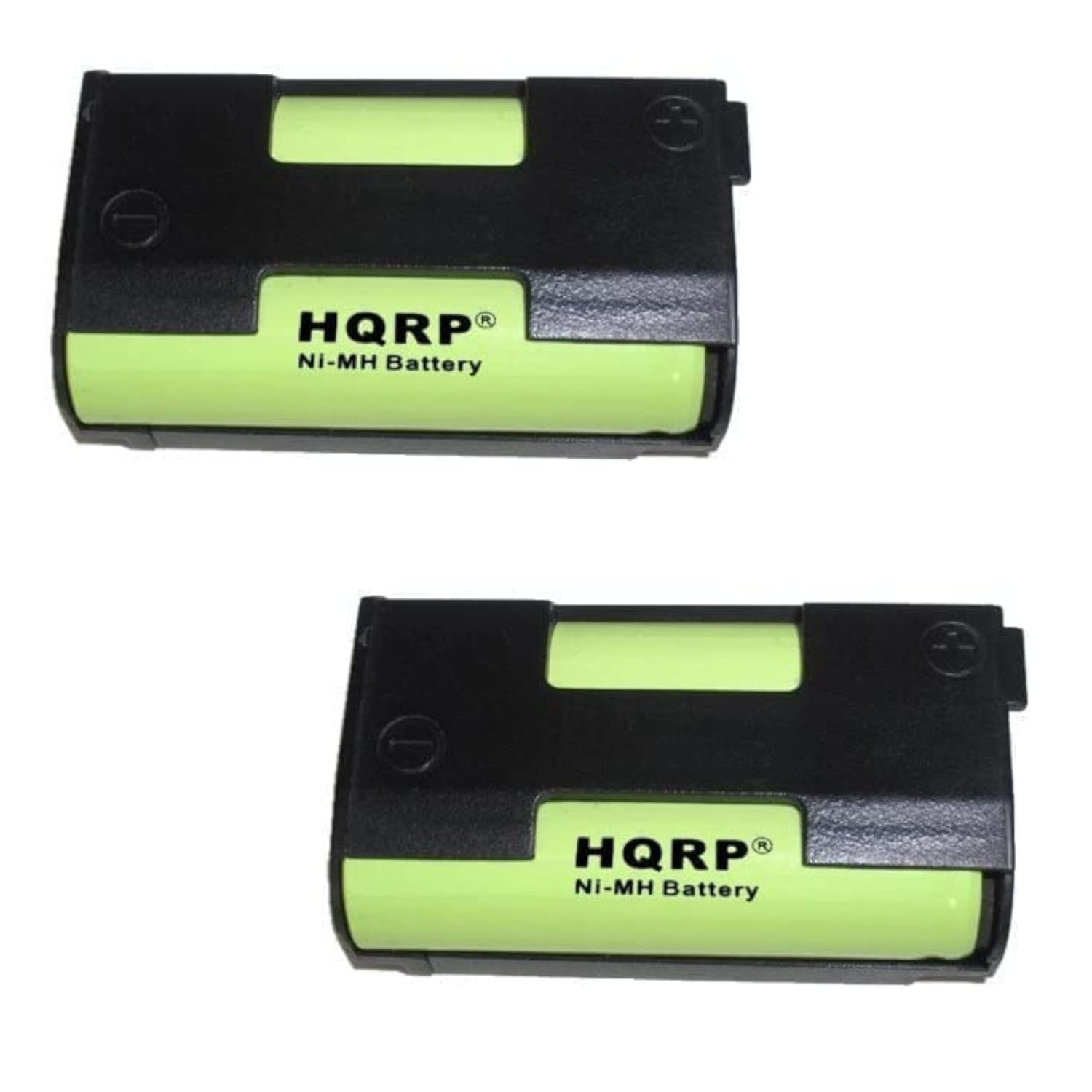 HQRP 2-Pack Battery Compatible with Sennheiser BA2015 / BA 2015 EK 100 G2, ew 100 G2, ew 100-ENG G3, EK 300 IEM G3, EK 500 G2, e