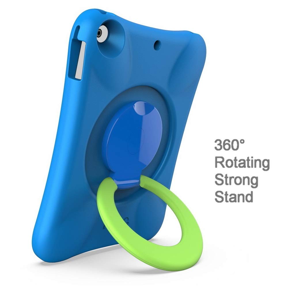 Nlr Fun Pepkoo Kids Eva Case For Ipad | Multi Direction Stable Stand | Compatible With 10.2 Inch Ipad 2021/2020/2019 (9Th/8Th/7T